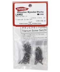 Kyosho ZX6.6 Titanium Screw Set (45)