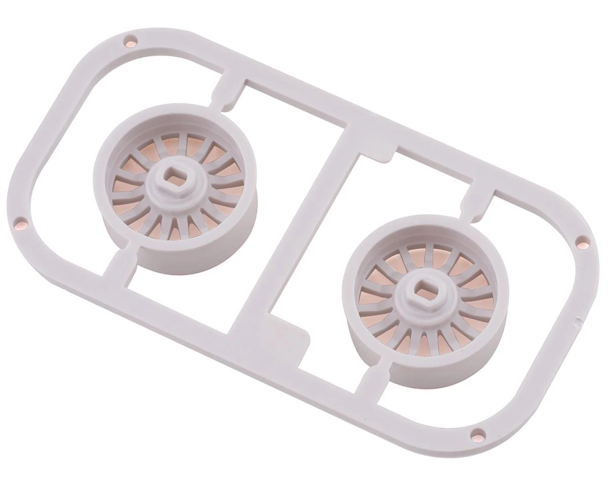 Kyosho Mini-Z AWD Multi Wheel (White) (2) (Narrow/+3.5 Offset) 4 Kyosho Mini-Z AWD Multi Wheel (White) (2) (Narrow/+3.5 Offset) - Image 2