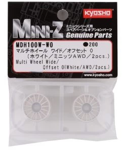 Kyosho Mini-Z AWD Multi Wheel (2) (White) (Wide/0 Offset) 7 Kyosho Mini-Z AWD Multi Wheel (2) (White) (Wide/0 Offset) -Kyosho sale2022 kyomdh100w w0 2