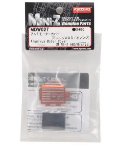 Kyosho Aluminum Motor Cover (Orange) -Kyosho sale2022 kyomdw027 1
