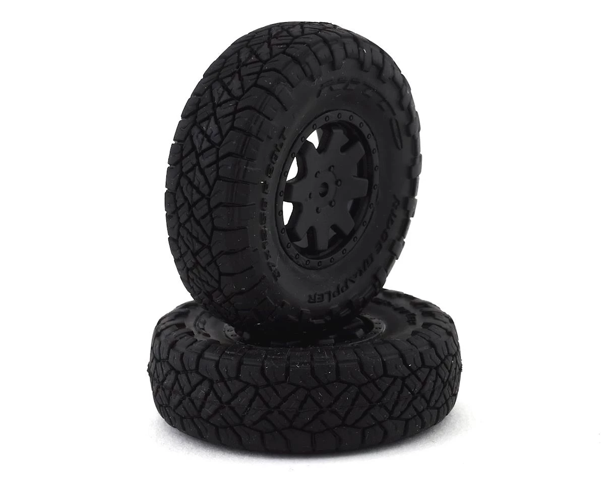 Kyosho MX-01 Toyota 4Runner Pre-Mounted Tire & Wheels w/Weight (2) 3 Kyosho MX-01 Toyota 4Runner Pre-Mounted Tire & Wheels w/Weight (2)