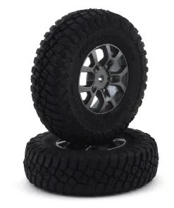 Kyosho MX-01 Jimny Sierra Pre-Mounted Tire & Wheels w/Weight (2)