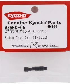 Kyosho Mini-Z Pinion Gear Set (3) (6T) -Kyosho sale2022 kyomz6bk 06 1