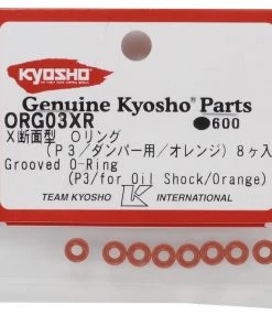 Kyosho P3 Grooved Low Friction Shock O-Ring (8) -Kyosho sale2022 kyoorg03xr 1