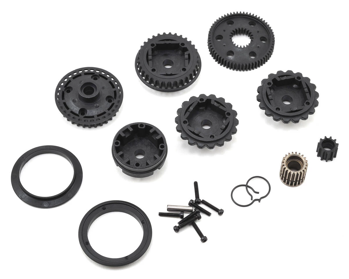 Kyosho Optima Differential Gear Case & Pulley 3 Kyosho Optima Differential Gear Case & Pulley