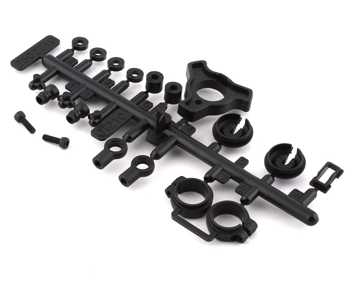 Kyosho Optima Plastic Shock Parts (Black) 3 Kyosho Optima Plastic Shock Parts (Black)