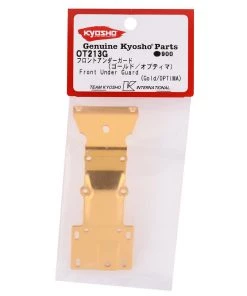 Kyosho Optima Front Under Guard Plate (Gold) -Kyosho sale2022 kyoot213g 1