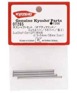 Kyosho Optima Mid Suspension Shaft Set (3x54mm/3x58mm) -Kyosho sale2022 kyoot265 1