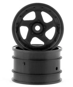 Kyosho Optima 43mm 5 Spoke Wheels (Black) (2)
