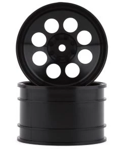 Kyosho Optima 8 Hole Wheel (Black) (2)