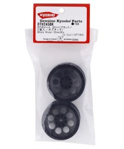 Kyosho Optima 8 Hole Wheel (Black) (2) -Kyosho sale2022 kyooth245bk 2