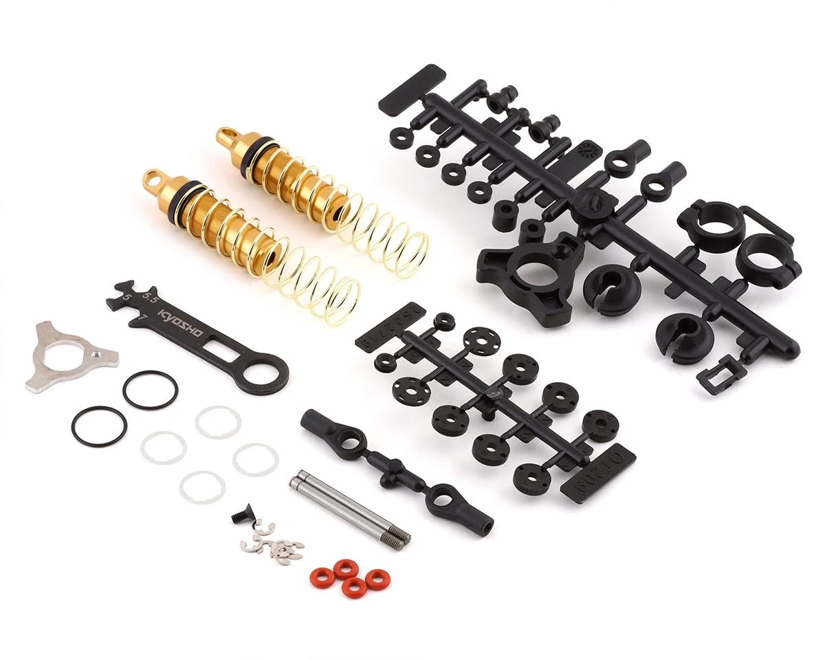 Kyosho Optima/Javelin Rear Shock Set (Gold) 3 Kyosho Optima/Javelin Rear Shock Set (Gold)