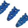 Kyosho MR-03 H Plate Holder Set (Blue) (3) (0.5/0/0.75mm)