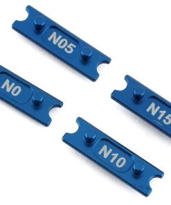 Kyosho MR-03 Narrow Front Spring Mount (4) (0/0.5/1/1.5mm)