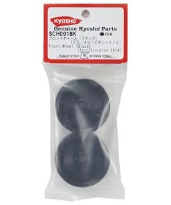Kyosho Dish Front Wheel (2) (Black) -Kyosho sale2022 kyosch001bk 2