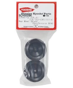 Kyosho Dish Rear Wheel (2) (Black) -Kyosho sale2022 kyosch002bk 2