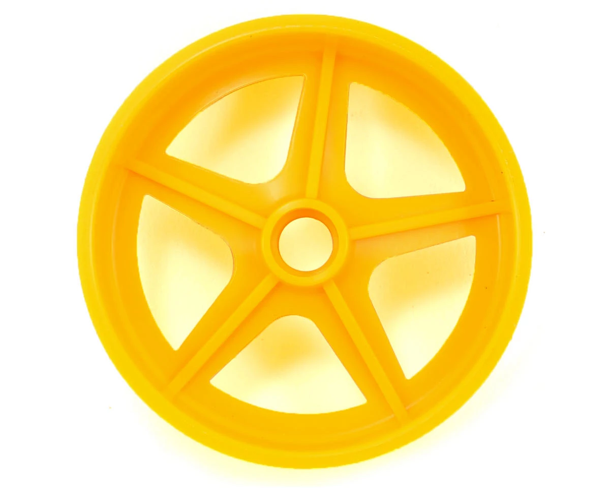 Kyosho 5-Spoke Front Wheel (2) (Yellow) 4 Kyosho 5-Spoke Front Wheel (2) (Yellow) - Image 2