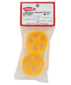 Kyosho 5-Spoke Front Wheel (2) (Yellow) 7 Kyosho 5-Spoke Front Wheel (2) (Yellow) -Kyosho sale2022 kyosch003y 2