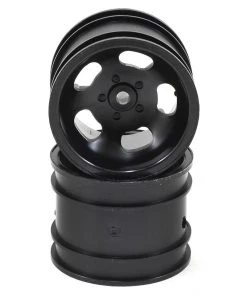 Kyosho 5-Spoke Rear Wheel (2) (Black)