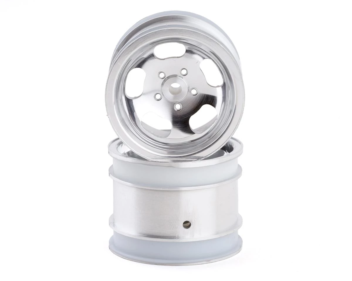 Kyosho Beetle 5-Spoke Rear Wheels (2) (Chrome) 3 Kyosho Beetle 5-Spoke Rear Wheels (2) (Chrome)