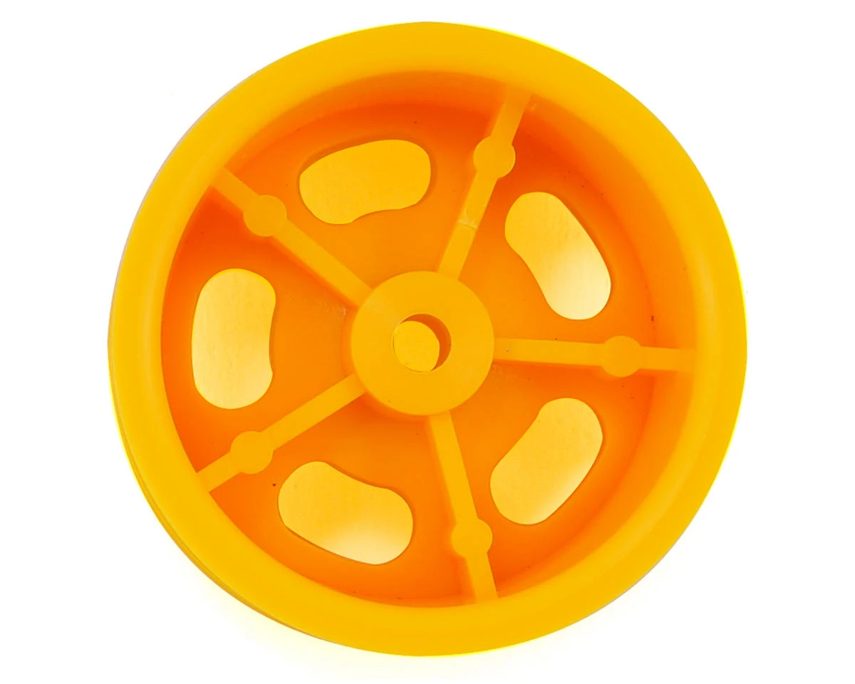 Kyosho 5-Spoke Rear Wheel (2) (Yellow) 4 Kyosho 5-Spoke Rear Wheel (2) (Yellow) - Image 2
