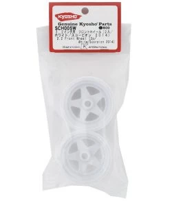 Kyosho Scorpion 2.2 Front Wheel (White) (2) -Kyosho sale2022 kyosch005w 2