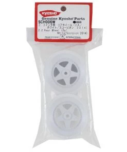 Kyosho Scorpion 2.2 Rear Wheel (White) (2) 7 Kyosho Scorpion 2.2 Rear Wheel (White) (2) -Kyosho sale2022 kyosch006w 2
