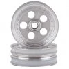 Kyosho Tomahawk Front Wheels (Satin Chrome) (2) -Kyosho sale2022 kyosch007sc