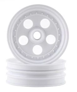 Kyosho Tomahawk Front Wheels (White) (2)