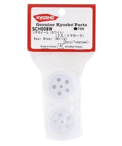 Kyosho Tomahawk Rear Wheels (White) (2) -Kyosho sale2022 kyosch008w 2