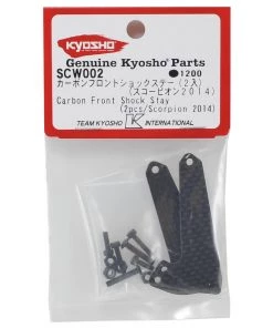 Kyosho Carbon Front Shock Stay (2) -Kyosho sale2022 kyoscw002 1
