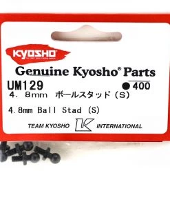 Kyosho 4.8mm Short Ball Stud (4) (ZX-5) -Kyosho sale2022 kyoum129 1