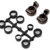 Kyosho V2 0.5° Aluminum Rear Hub Carrier Set (Gunmetal) -Kyosho sale2022 kyoumw704 05