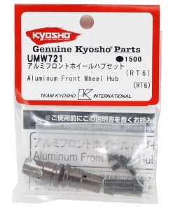 Kyosho Aluminum Front Wheel Hub (Gunmetal) (2) -Kyosho sale2022 kyoumw721 1
