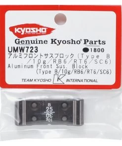 Kyosho Aluminum Front Suspension Mount Block (Type B) -Kyosho sale2022 kyoumw723 1