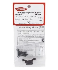 Kyosho Aluminum RB7 Front Wing Mount Set -Kyosho sale2022 kyoumw747 1