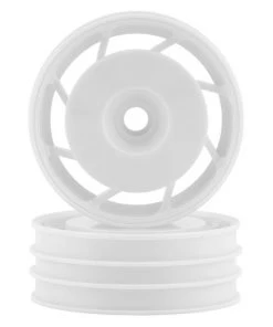 Kyosho Ultima 8D 50mm Front Wheel (White) (2)