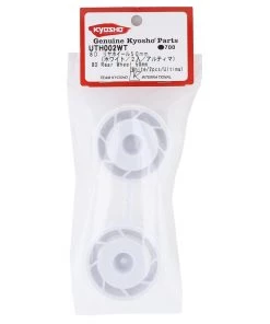 Kyosho Ultima 8D 50mm Rear Wheel (White) (2) -Kyosho sale2022 kyouth002wt 2