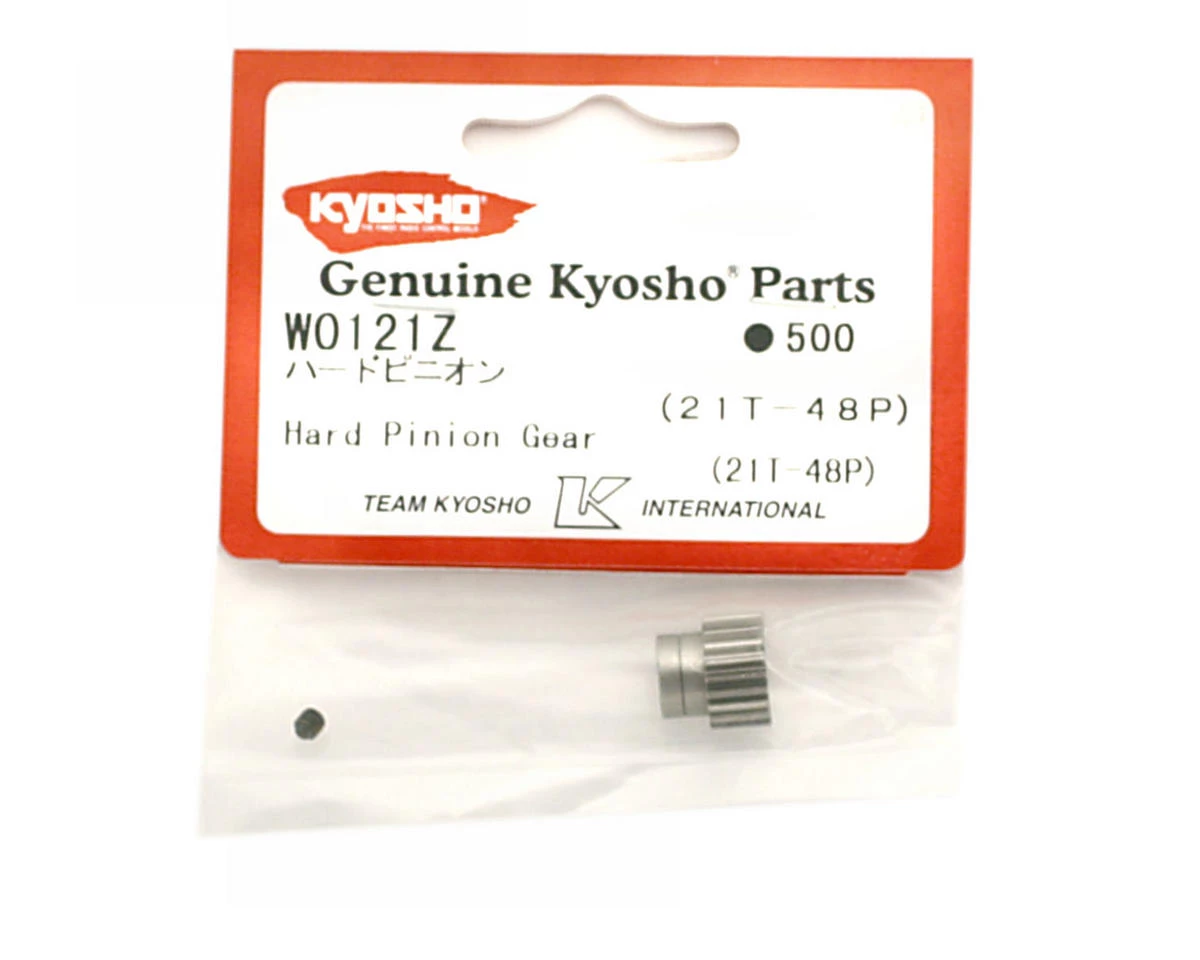 Kyosho 48P Hardened Aluminum Pinion Gear (3.17mm Bore) (21T) 4 Kyosho 48P Hardened Aluminum Pinion Gear (3.17mm Bore) (21T) - Image 2
