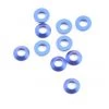 Kyosho 3x6mm Blue Aluminum Tapered Washers (10) -Kyosho sale2022 kyow0141v