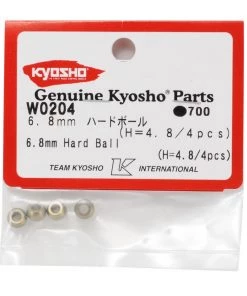 Kyosho 6.8mm Hard Anodized 7075 Shock End Ball (4) -Kyosho sale2022 kyow0204 1