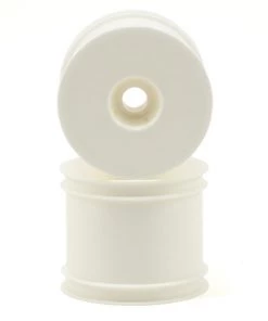 Kyosho 2.2" Quick Change Stadium Truck Wheel (White) (2) (RT6)